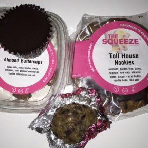 Gluten-free vegan cookies from The Squeeze